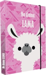Caja para cuadernos A4 Jumbo con motivo de llamas