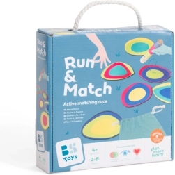Carrera de colores: juego de movimiento para niños 4+