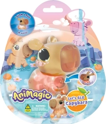 Animagic Let's Glo capibara luminosa juguete interactivo para el agua