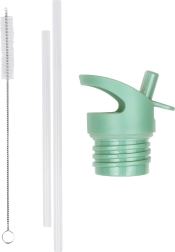 A Little Lovely Company set de tapón, cepillo y pajita para botella de acero inoxidable 350 ml – Kamarádi