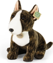 Perro de peluche bull terrier inglés 30 cm eco‑friendly