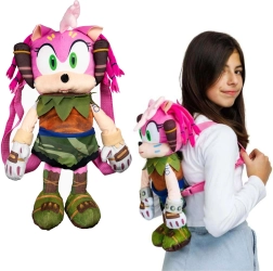 Mochila de peluche SONIC PRIME Amy Rose 43 cm