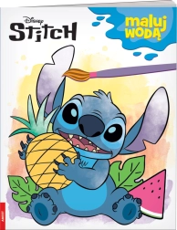 Disney Stitch pinta con agua – libro para colorear con acuarelas para niños