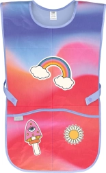BAAGL delantal infantil arcoíris – rojo
