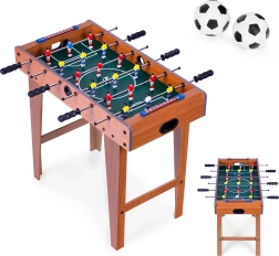 Futbolín de mesa de madera 69x35 cm para niños: ECOTOYS