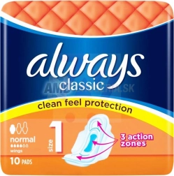 Compresas higiénicas Always Classic Normal 10 uds