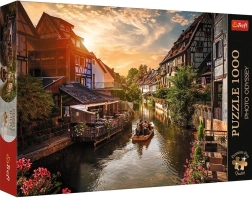 Puzle de 1000 piezas TREFL Premium Plus Photo Odyssey – Pequeña Venecia en Colmar