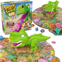 Juego familiar Spin Master Snack‑O‑Saurus Rex 5+
