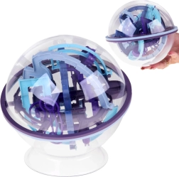 Gran esfera laberinto 3D con canica: juego lógico y de destreza