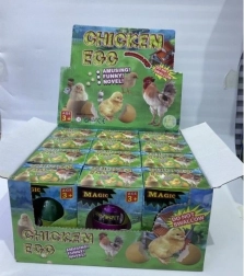 Huevo con pollito creciente 6 cm