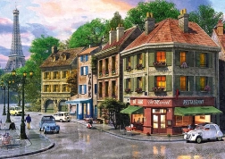 Puzzle de 6000 piezas: callejuela de París