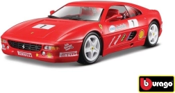 Modelo de metal Ferrari F355 Challenge de Bburago a escala 1:24