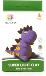 Dinosaurio de plastilina ligera para niños