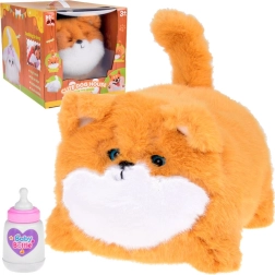 Perro de peluche interactivo Pulpet, ladra y mueve los ojos, graba sonidos