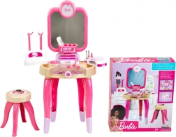 Tocador Barbie con secador de uñas y espejo con luz
