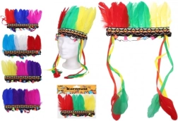 Diadema india con pluma