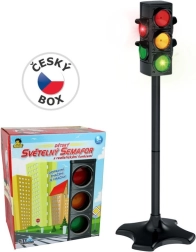 Semáforo a pilas con funciones realistas