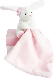 Doudou Conejito con Dou-dou Rosa - Set de Regalo