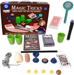 Pequeño set de magia Woopie con cartas y 135 trucos