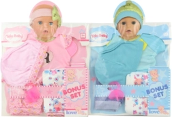 Ropa para muñeca de 40 cm con pañal y chupete