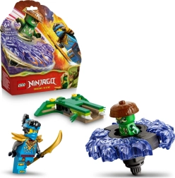 LEGO NINJAGO Nya vs. monstruo mutado con spinner