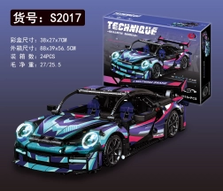 Kit de construcción de coche deportivo de 1116 piezas