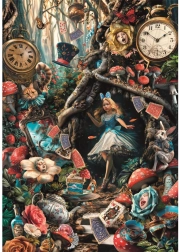 Clementoni Puzzle Otro día en Wonderland 1000 piezas