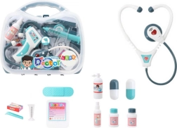 Set médico para niños en maletín - azul
