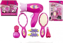 Set de belleza infantil Fashion Girl con secador y accesorios