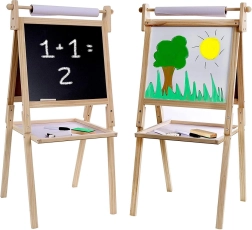 Pizarra magnética grande de doble cara 2Kids Toys