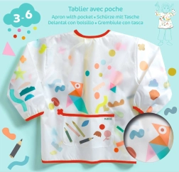 Delantal infantil Djeco con bolsillo