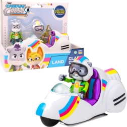 PMI misterios animales figura Sam Snow y motocicleta (The Creature Cases)