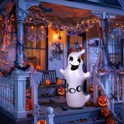 Fantasma inflable de Halloween de 120 cm