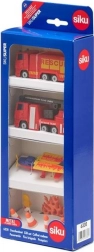 Siku Super set de regalo Cuerpo de bomberos – vehículos de rescate metálicos y avión