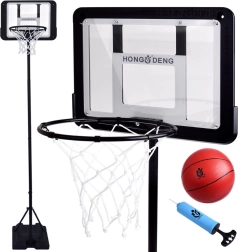 Tablero de baloncesto con soporte 2,25 m con balón