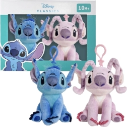 Juego de clips de peluche DISNEY STITCH/ANGEL 2 uds
