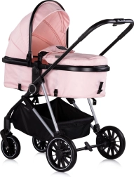 Cochecito combinado Chipolino Aura 2 en 1 – Pink marshmallow
