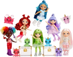 Rainbow High Littles hadas mágicas – muñeca de 13 cm con mascota y alas intercambiables