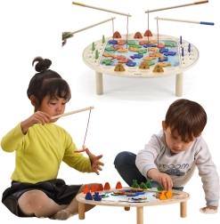 Juego de madera Pesca de pececitos FSC