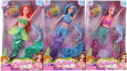 Muñeca sirena articulada 29 cm