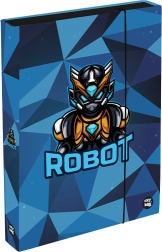 Caja para cuadernos A4 jumbo OXY Sherpy Robot