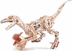 Rokr rompecabezas mecánico 3D de madera Velociraptor