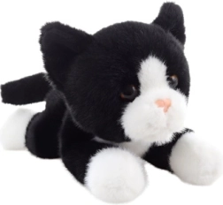 Gato de peluche acostado eco-friendly 20 cm