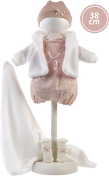 Vestido para muñeca Llorens 38 cm de materiales orgánicos