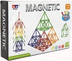 Juego de construcción magnético 120 piezas