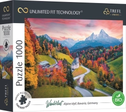 Puzle TREFL UFT Wanderlust: A los pies de los Alpes, 1000 piezas