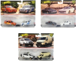 Set Hot Wheels Premium de 2 coches metálicos
