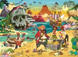 Puzzle Ravensburger Aventura de piratas XXL 100 piezas