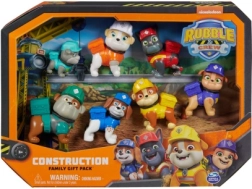 Figuras PAW Patrol Rubble y su equipo – set de regalo 7 uds