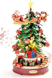 Melodías navideñas árbol caja de música